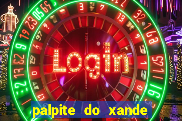 palpite do xande para hoje